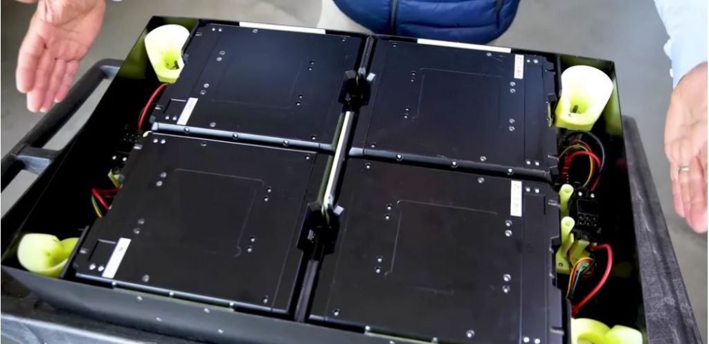 Ample, a startup, has a new take on replacing electric car batteries.