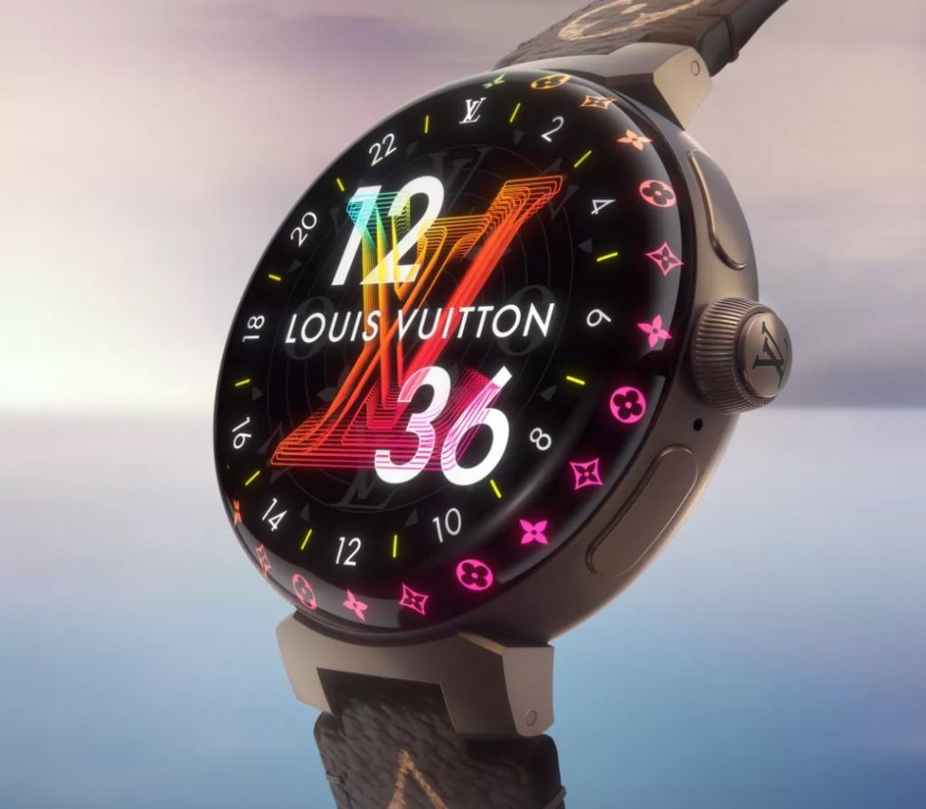The latest smartwatch from Louis Vuitton is more stylish than geeky.
