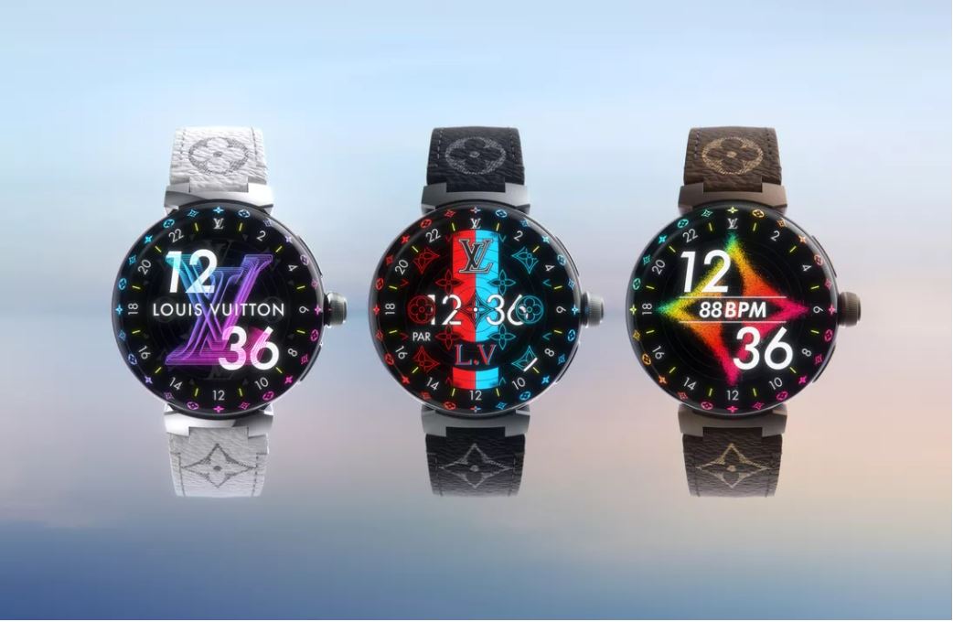 The latest smartwatch from Louis Vuitton is more stylish than geeky.