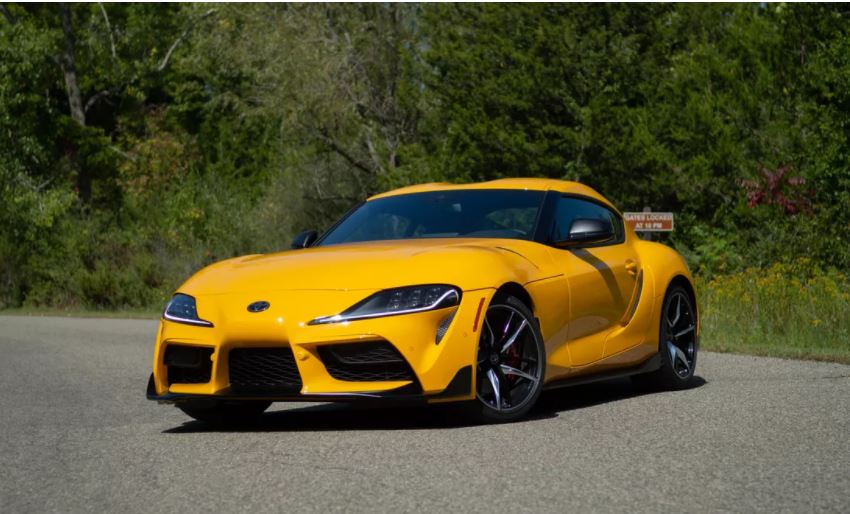 This year, the Toyota Supra will be available with a manual transmission.