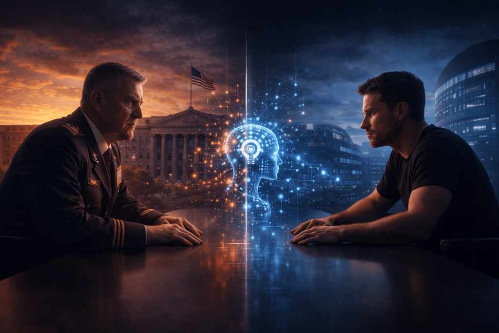 The Pentagon’s clash with Anthropic over Claude usage restrictions escalates with “supply chain risk” threats and DPA talk.