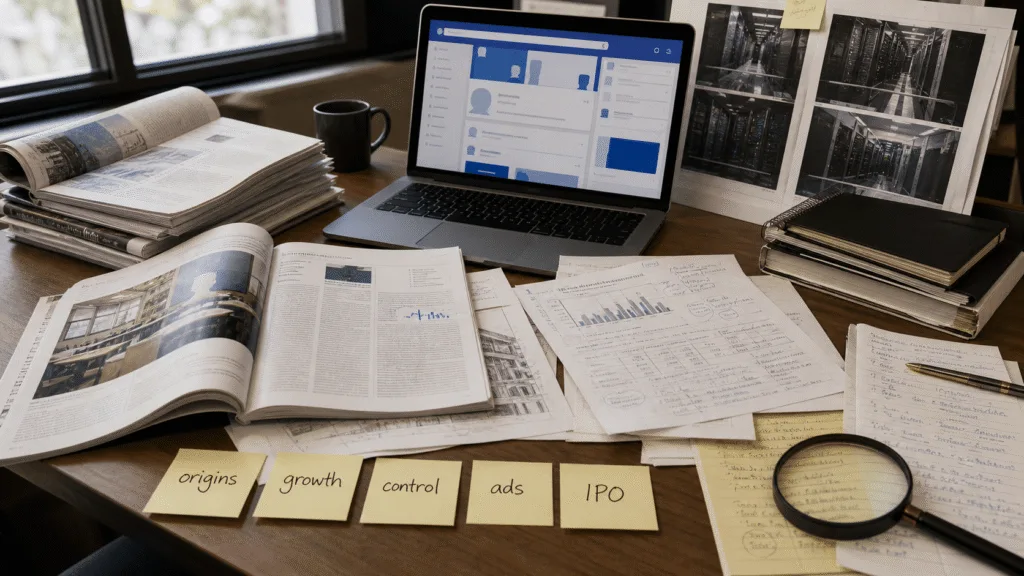 Hero visual representing The Best Mark Zuckerberg and Facebook Stories to Read First, focused on best Mark Zuckerberg Facebook stories
