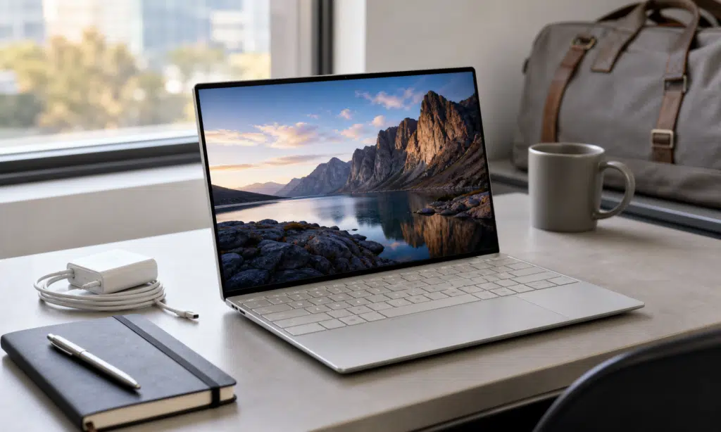 Hero visual representing Dell XPS 14: A Premium 14-Inch Laptop Built for Power and Portability