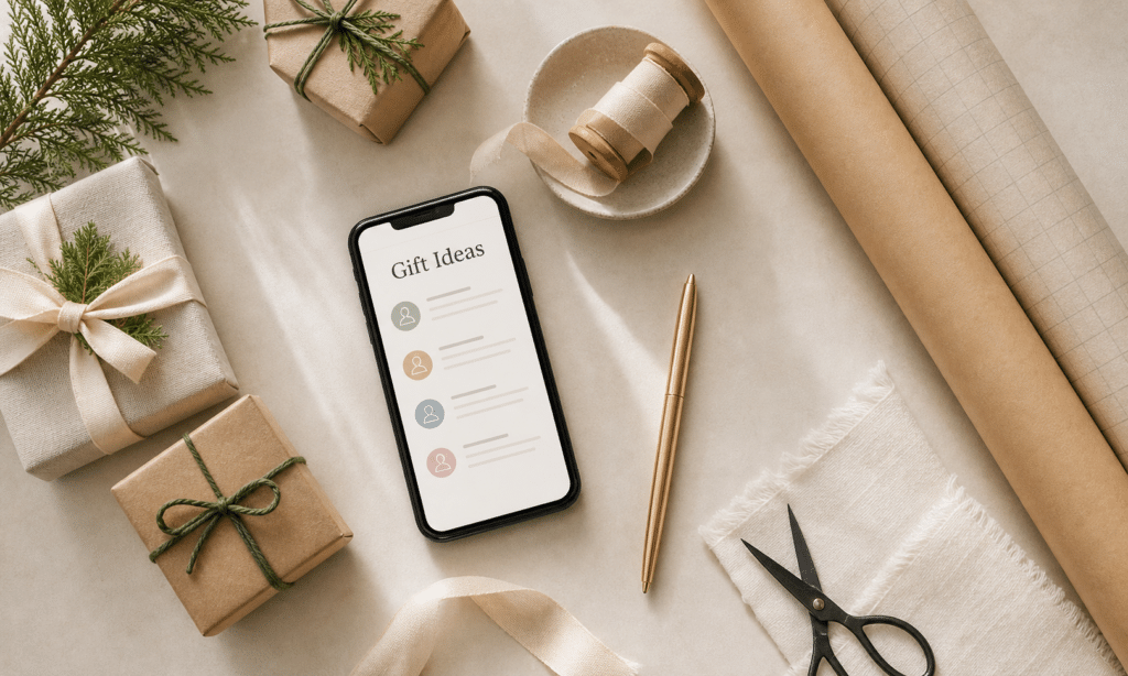Hero visual representing The Gift List Method: A Simple System for Better Presents