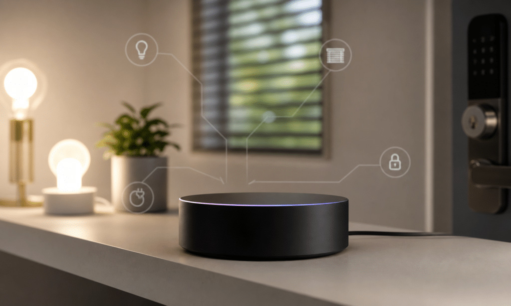 Review hero visual for Homey Pro 2026 Review: More Memory for Bigger Smart Homes