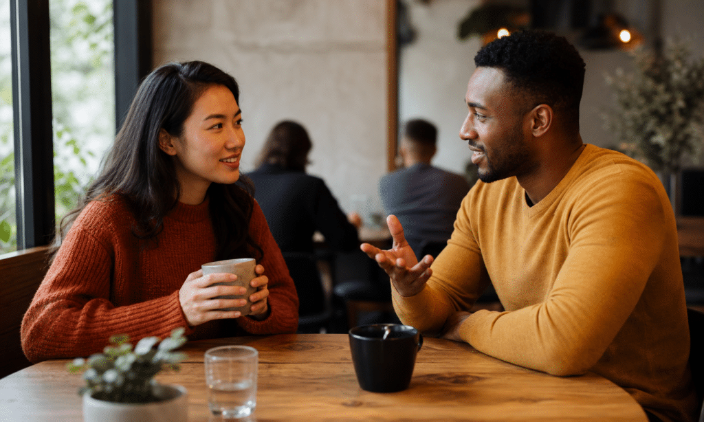 Hero visual representing How to Talk With Anyone: 6 Simple Conversation Moves