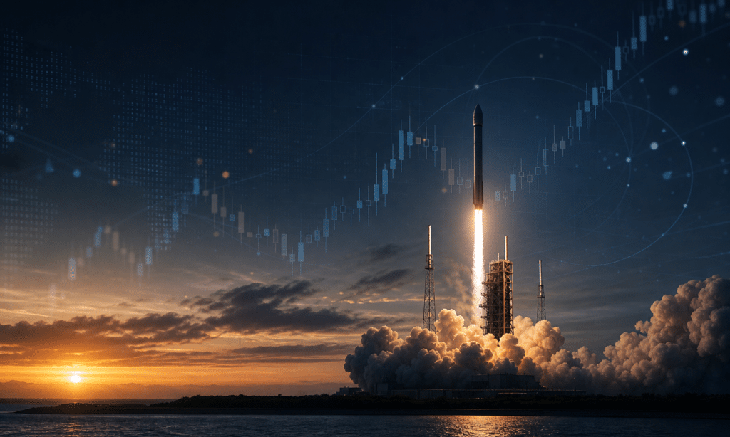 Hero visual representing SpaceX IPO: What Investors Should Weigh Before Buying SPCX