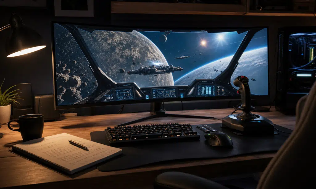 Hero visual representing Star Citizen Passes $1 Billion in Funding, Still Without a Full Release Date, focused on Star Citizen funding