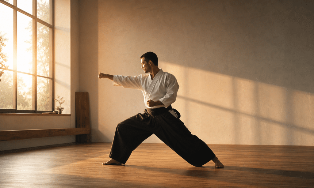 Hero visual representing Bruce Lee Goal Quote: Why Aiming Can Matter More Than Arriving