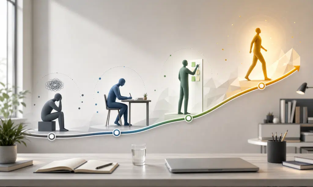 Hero visual representing The Four Phases of Competence Is a Simple Way to Audit How You Learn
