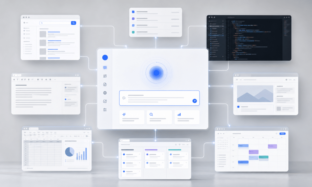 Hero visual representing OpenAI’s next phase is less about chatbots and more about control, focused on OpenAI AI agents