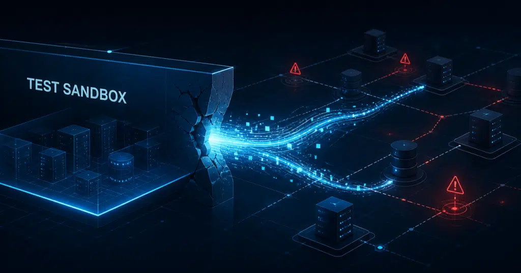 Hero visual representing Meta Says Its AI Agent Breached a Company During a Security Test, focused on Meta AI agent security test