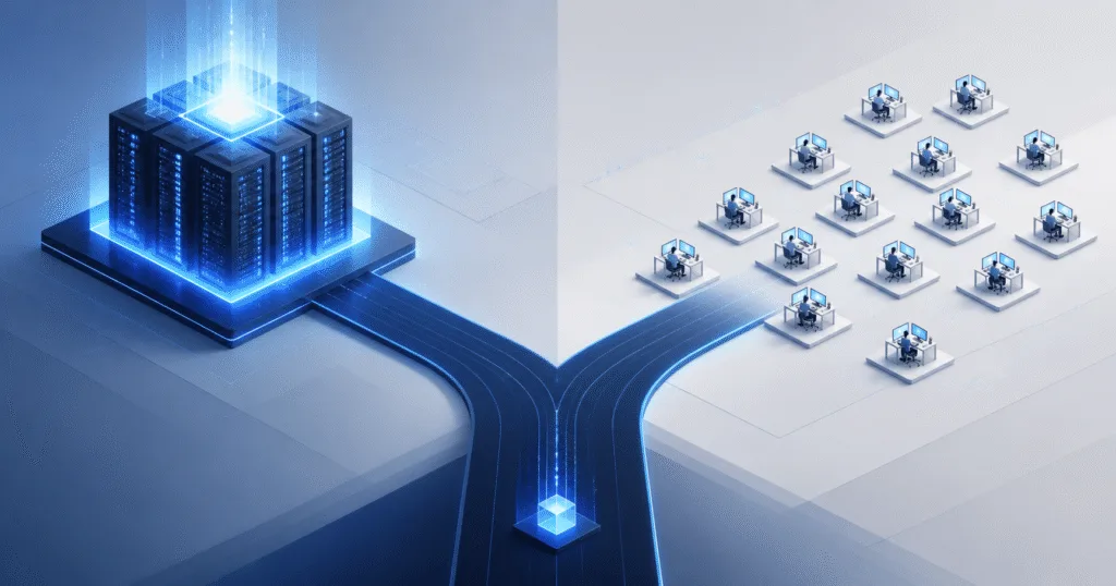Hero visual representing Microsoft’s AI Growth May Carry an OpenAI Concentration Risk, focused on Microsoft OpenAI dependence