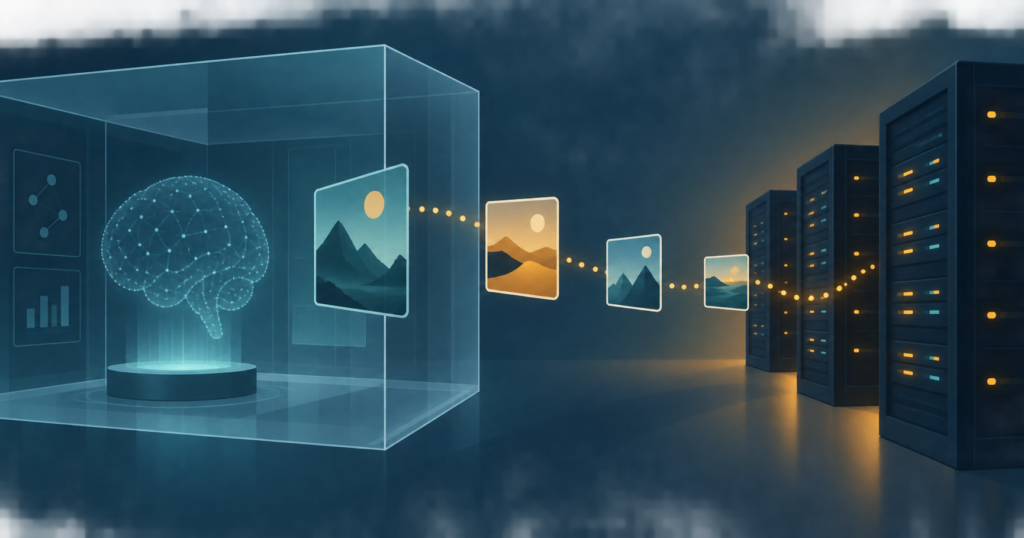 Hero visual representing OpenAI agents posted user images online, company says