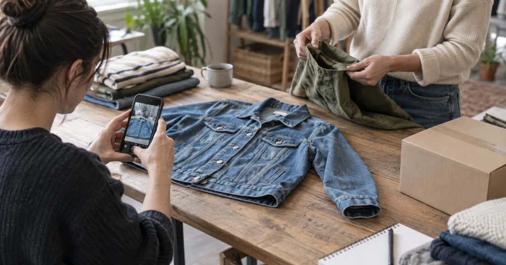 Hero visual representing Secondhand fashion still needs someone to do the work