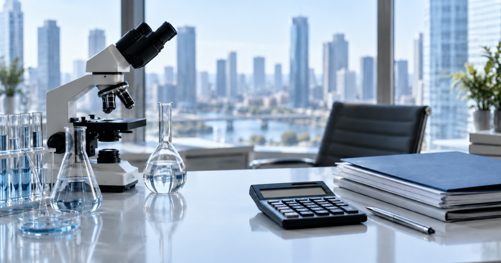 Hero visual representing Pharma stocks rally as growth and patent risks diverge