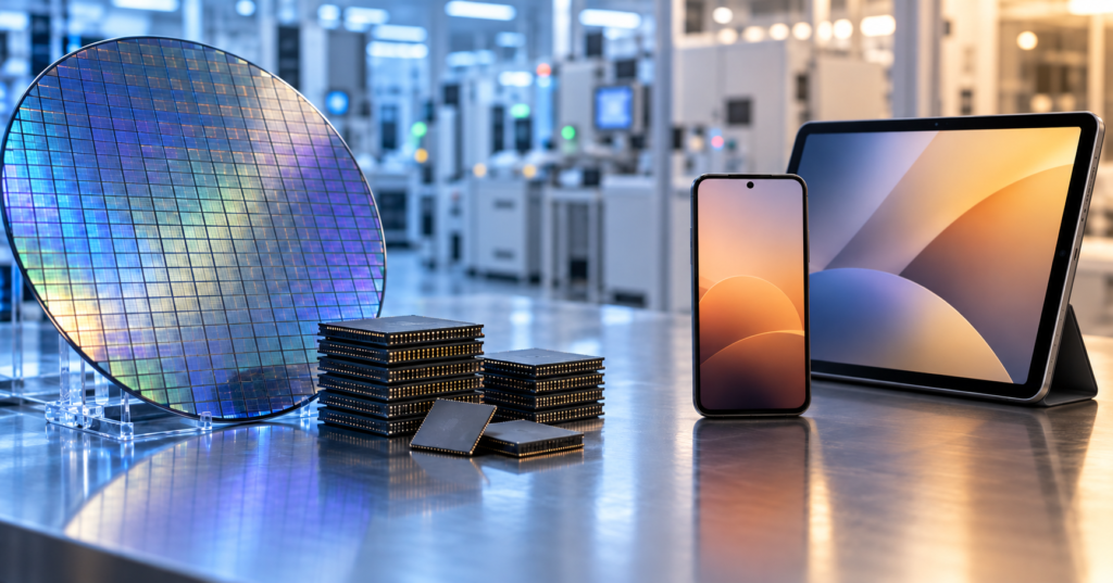Hero visual representing Samsung forecasts 107.4 trillion won in Q3 operating profit, focused on Samsung Q3 profit forecast